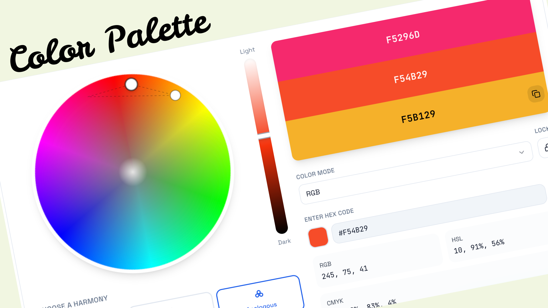 color wheel color wheel