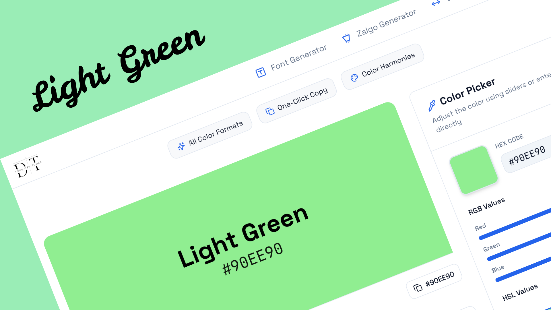 light green light green